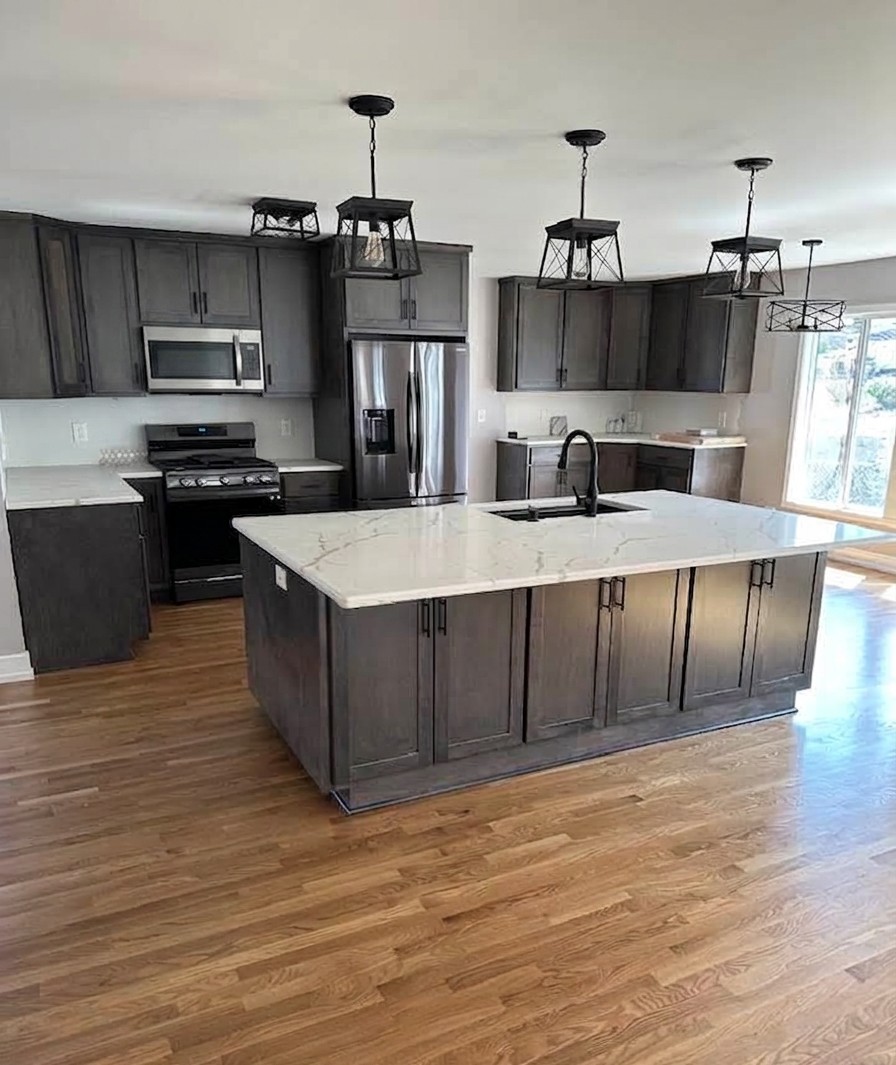 Custom kitchen cabinetry detail